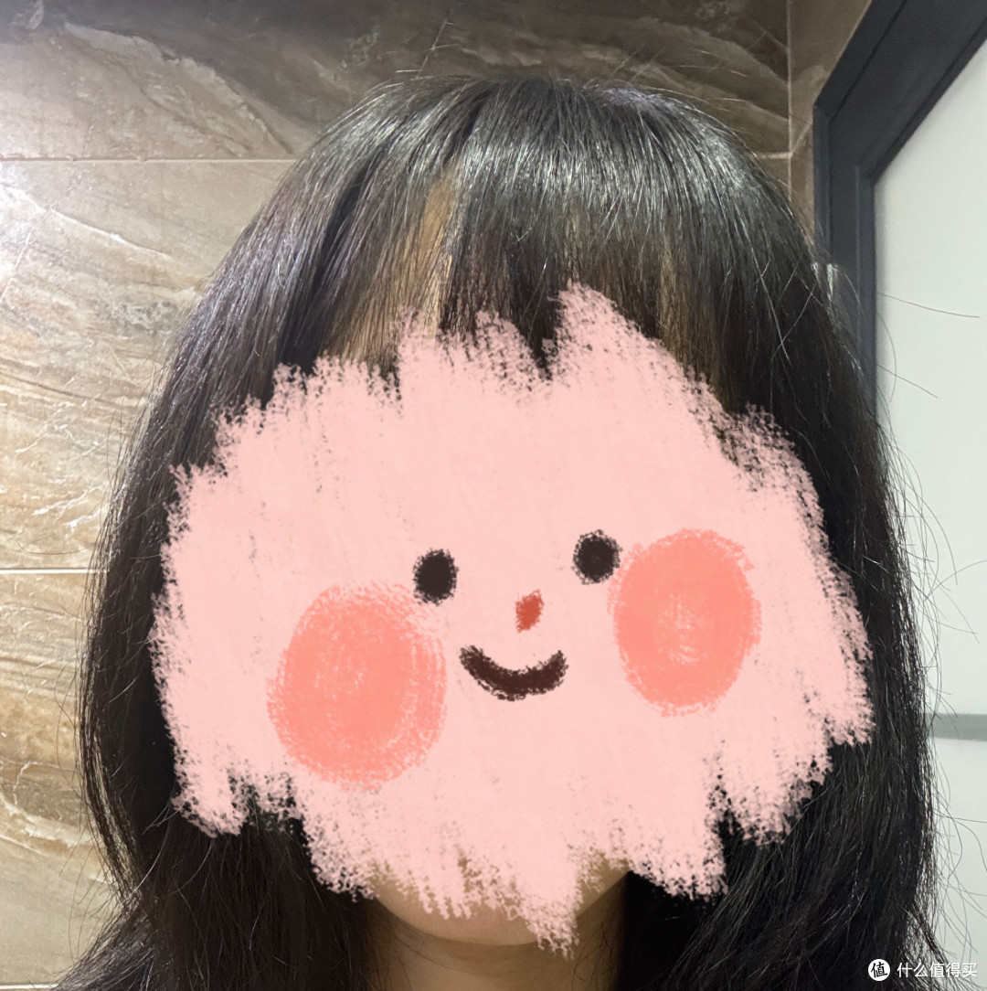 吹干后