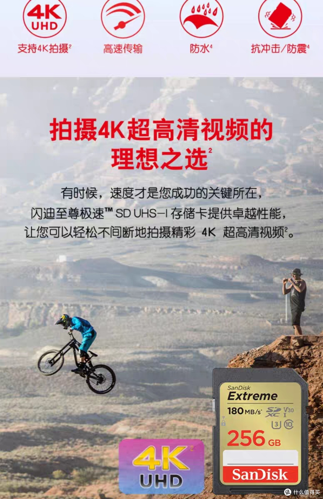 闪迪256G SD卡：高端摄影之选