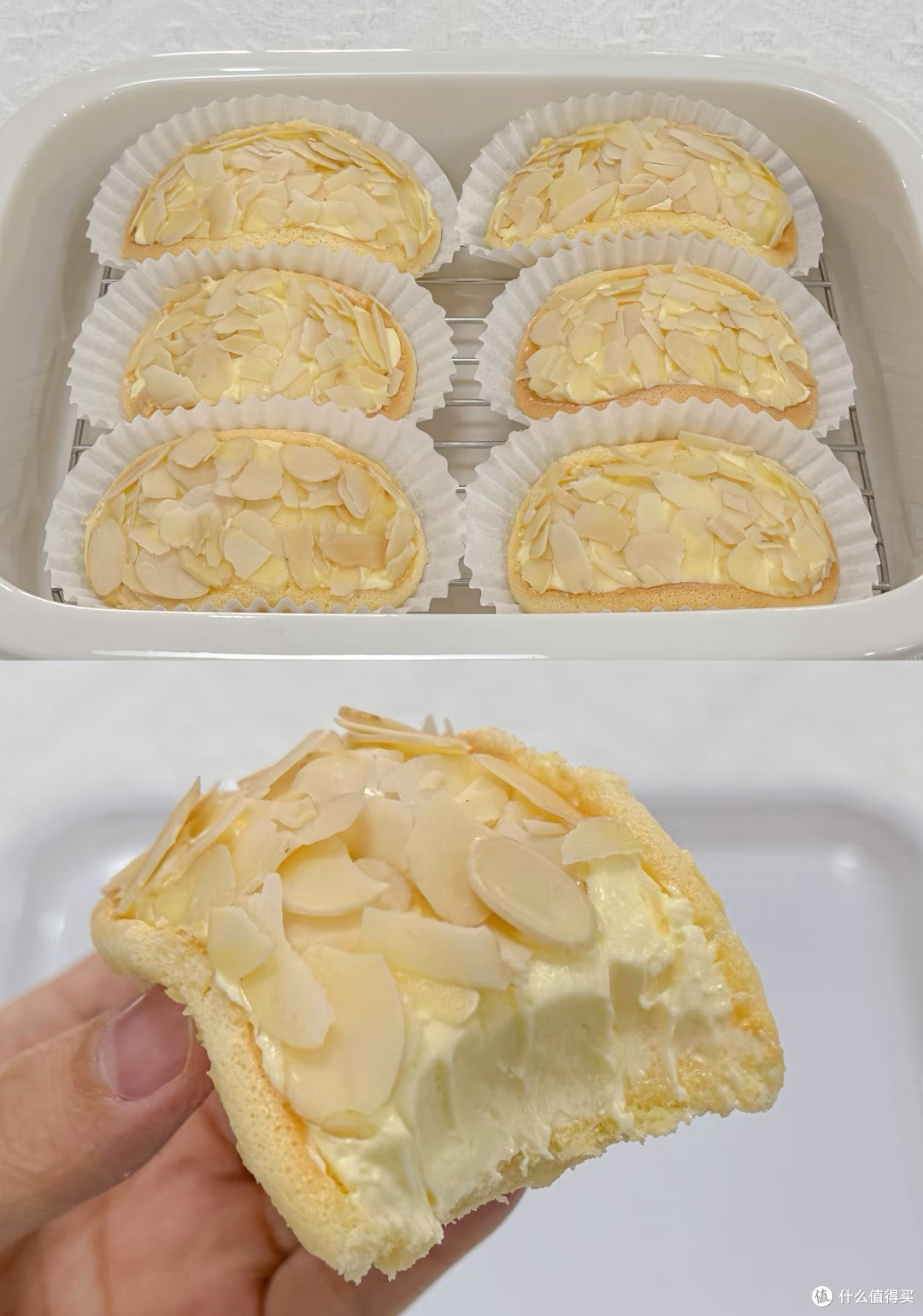 这一口香迷糊了,甜品脑袋狂喜!超绝的咸奶油杏仁卷~