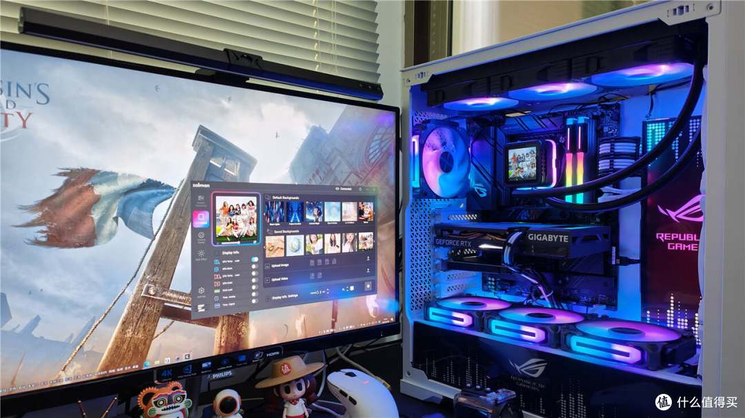 分体磁吸屏显，强悍散热——zalman思民阿尔法2 DS 360水冷！