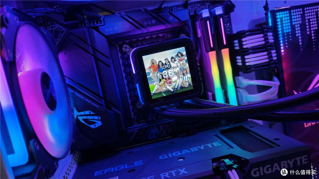 分体磁吸屏显，强悍散热——zalman思民阿尔法2 DS 360水冷！