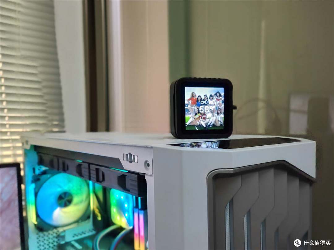 分体磁吸屏显，强悍散热——zalman思民阿尔法2 DS 360水冷！