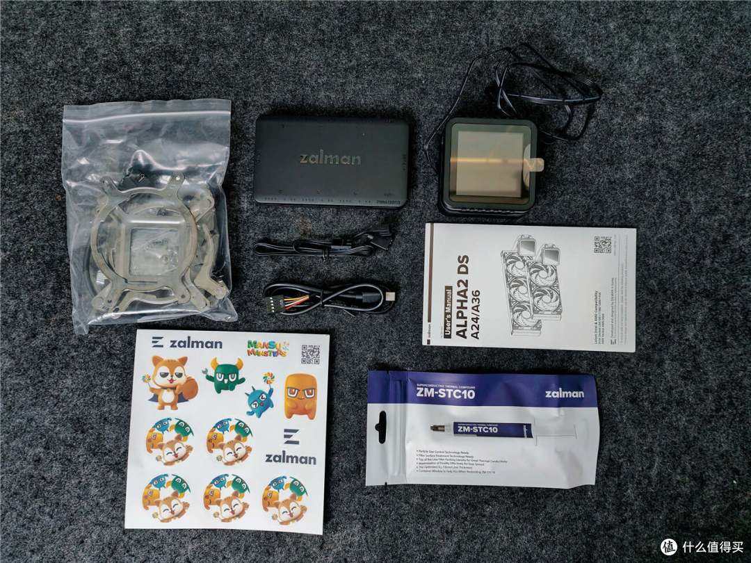 分体磁吸屏显，强悍散热——zalman思民阿尔法2 DS 360水冷！