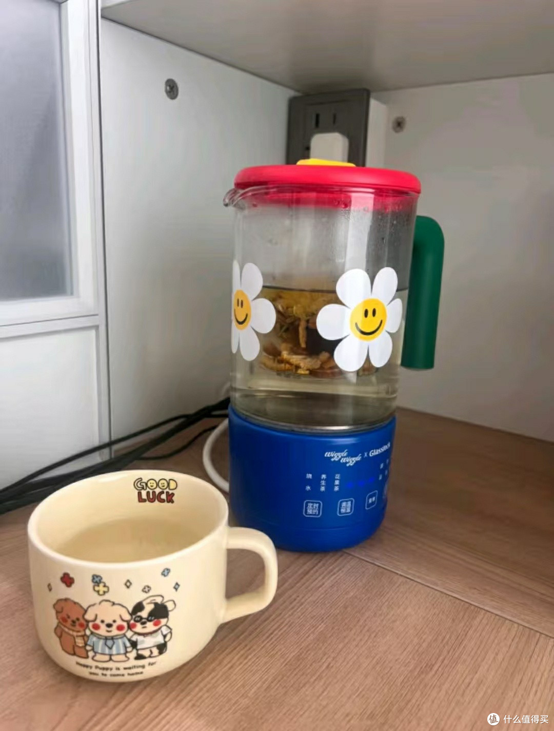 办公室养生神器!GLASSLOCK联名钛发热盘养生烧水壶测评