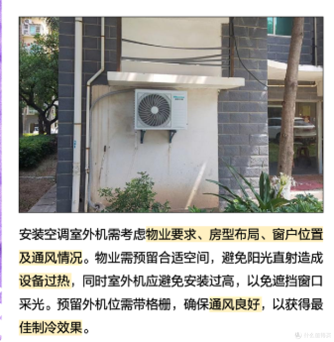 空调室外机的定位要点