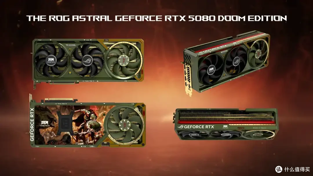 华硕推出《毁灭战士:黑暗时代》联名 ROG 夜神 RTX 5080 显卡