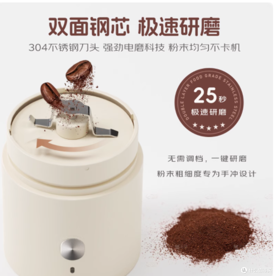 勒仕旗舰店便携咖啡机研磨一体小型—— 随时随地享受咖啡时光
