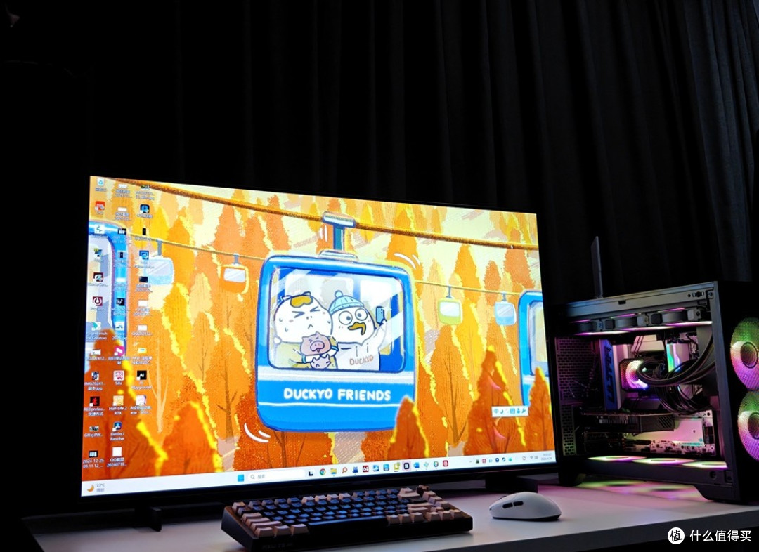 又大又好！桌面显示的版本答案来了？LG OLED 42C5评测体验_OLED电视_什么值得买