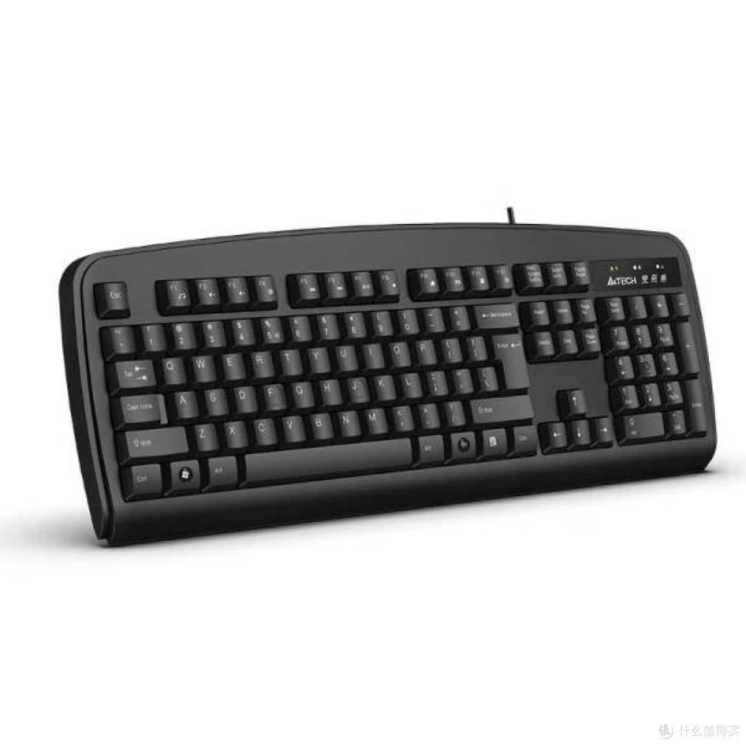 双飞燕A4TECH KB-8PS2键盘：7.8年的办公伴侣，稳健与情感的交织