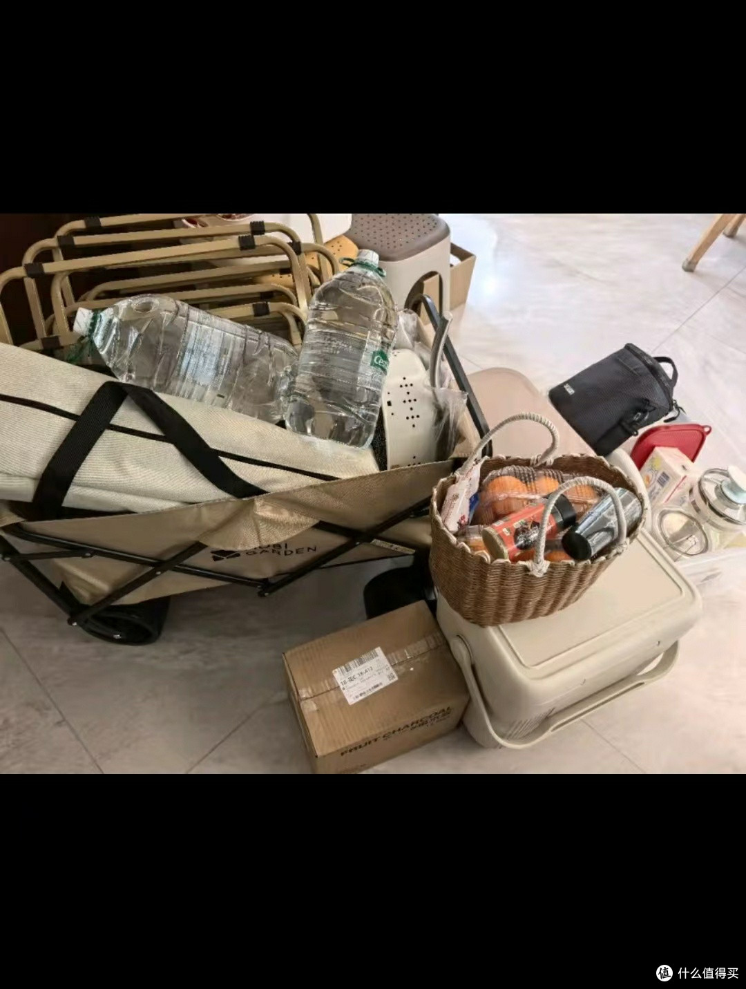 我的露营神器②:牧高笛星际营地车,大容量+宽轮,拉啥都稳!