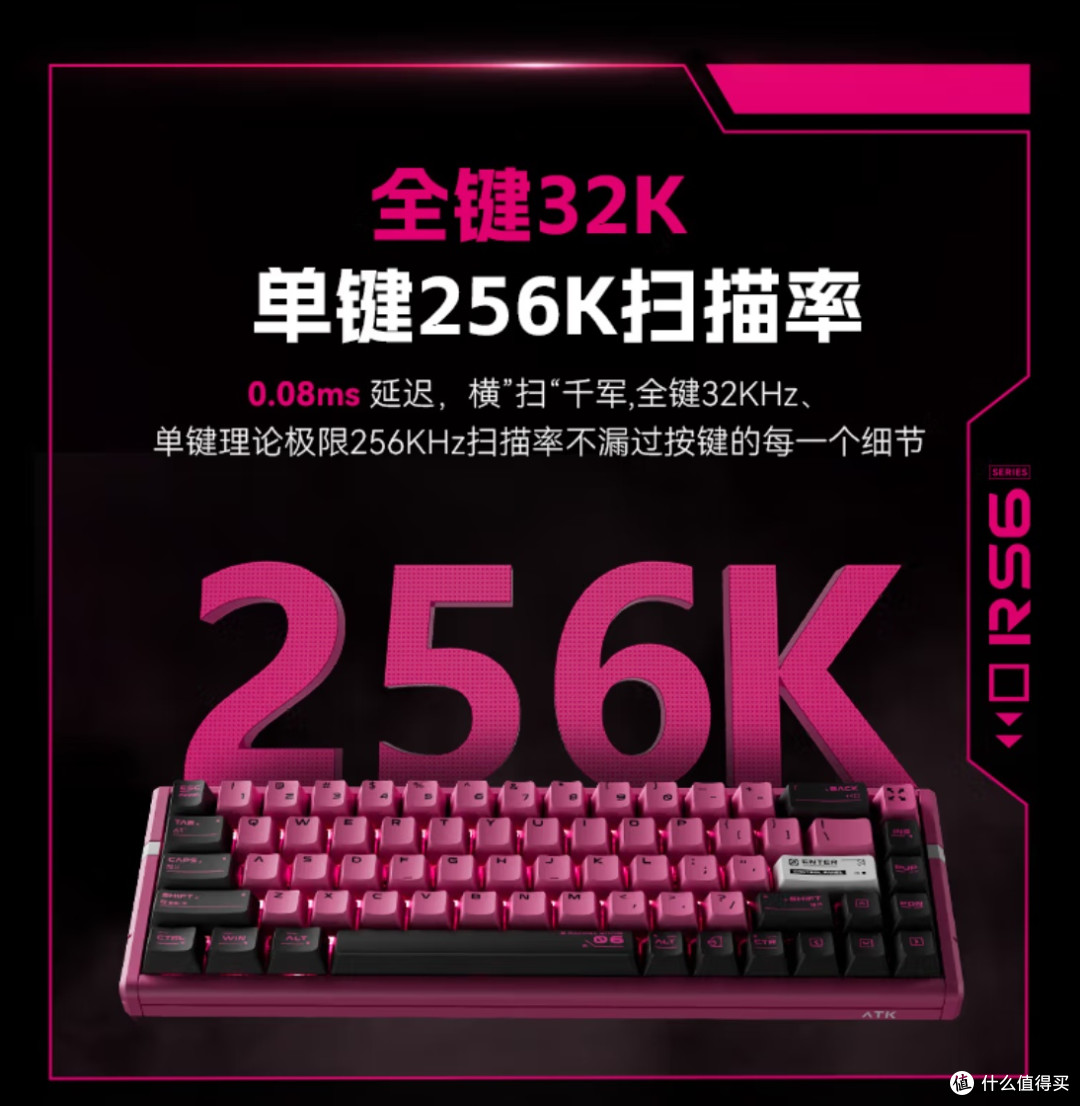 ATK RS6磁轴键盘评测与使用技巧