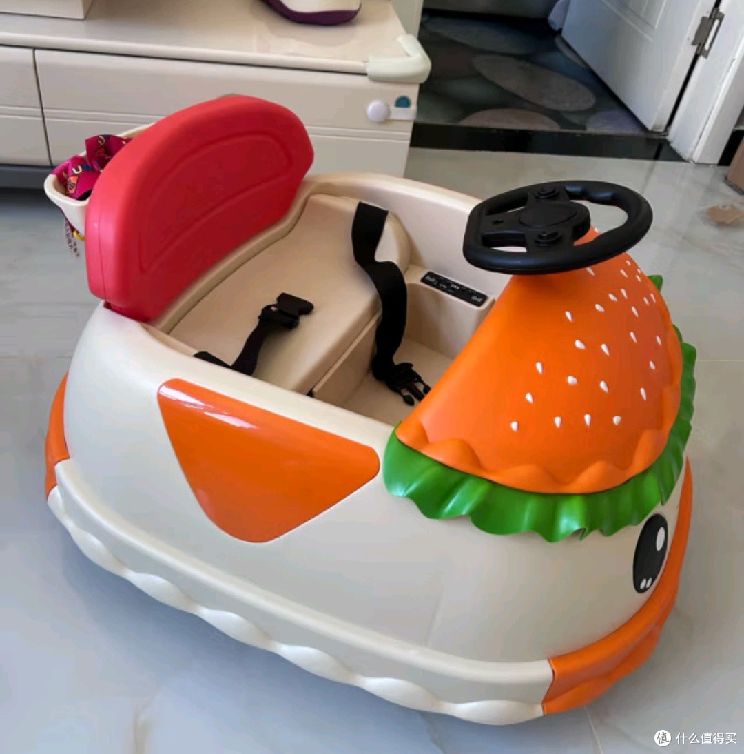 舒童乐儿童汉堡碰碰车四轮炫酷座驾美发科技灵感彩蛋