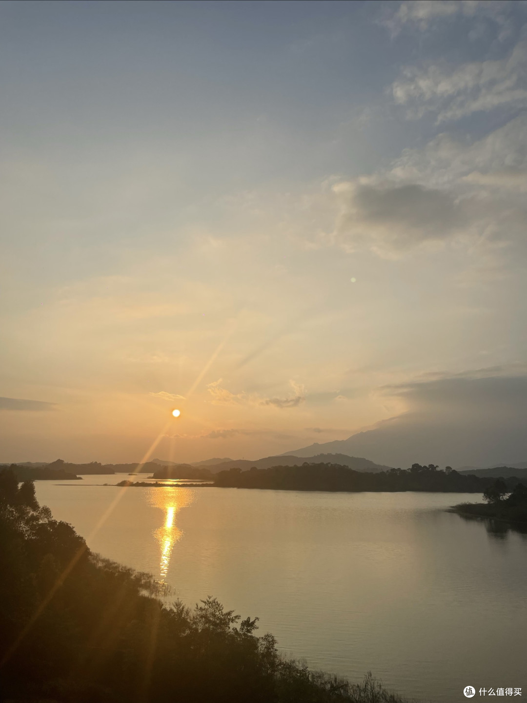 乡村水库绿道道道通,骑行追夕阳🌇