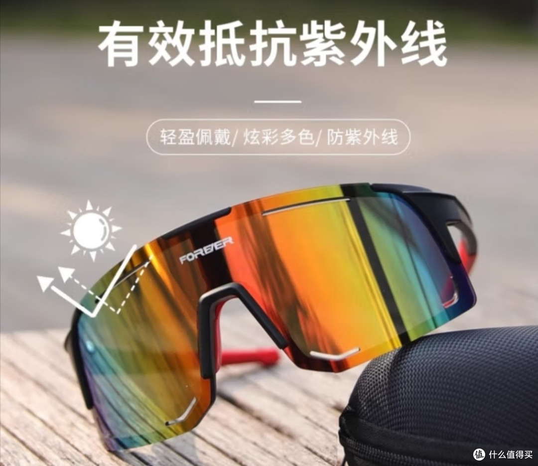 我的骑行“最佳拍档”：白粉膜护目镜