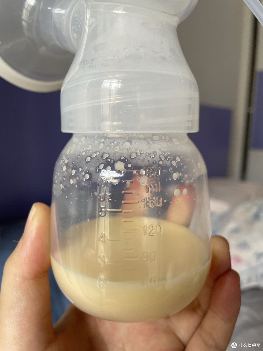 母乳瓶喂，每次都要吸出来