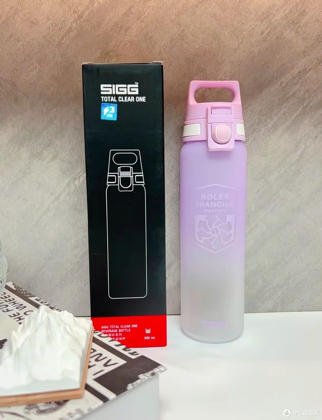 网球盛事撞上潮流水杯?SIGG× 上海劳力士大师赛 户外水杯