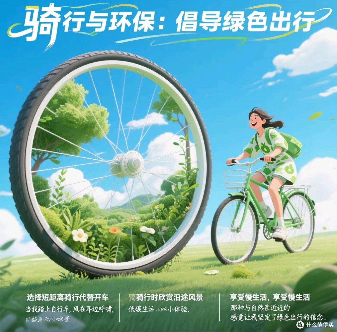 骑行环保,从日常做起