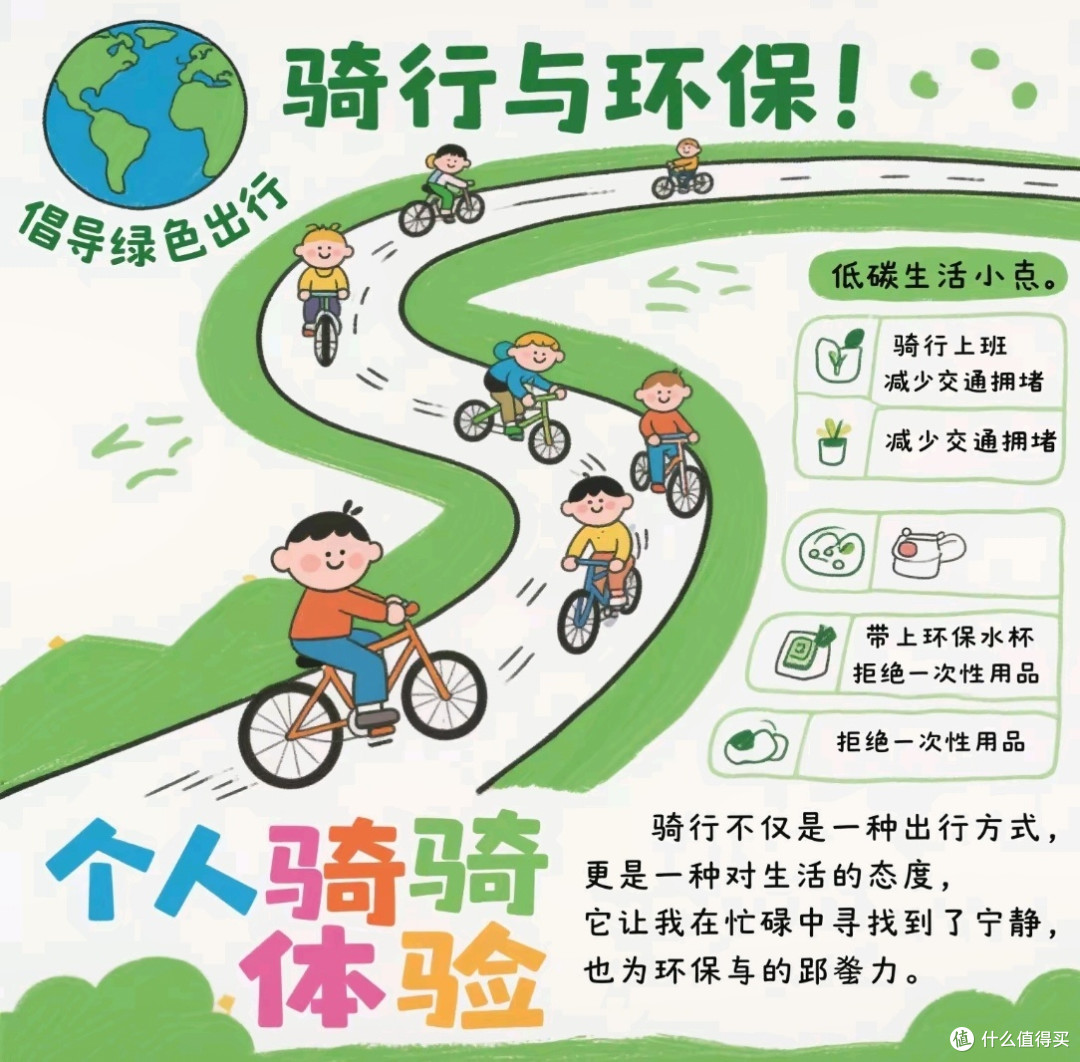 骑行环保,从日常做起