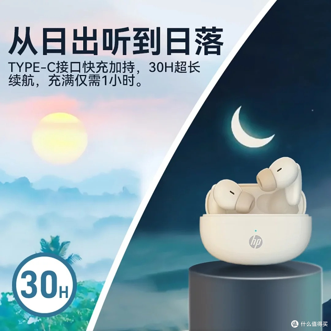 惠普无线蓝牙耳机测评:降噪与续航双优之选