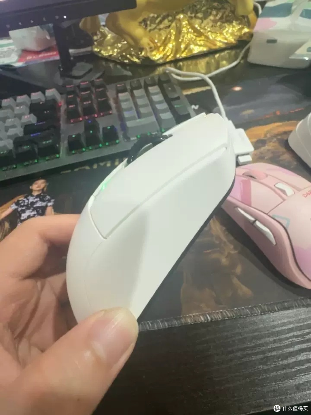 达尔优有线鼠标:轻便静音办公首选
