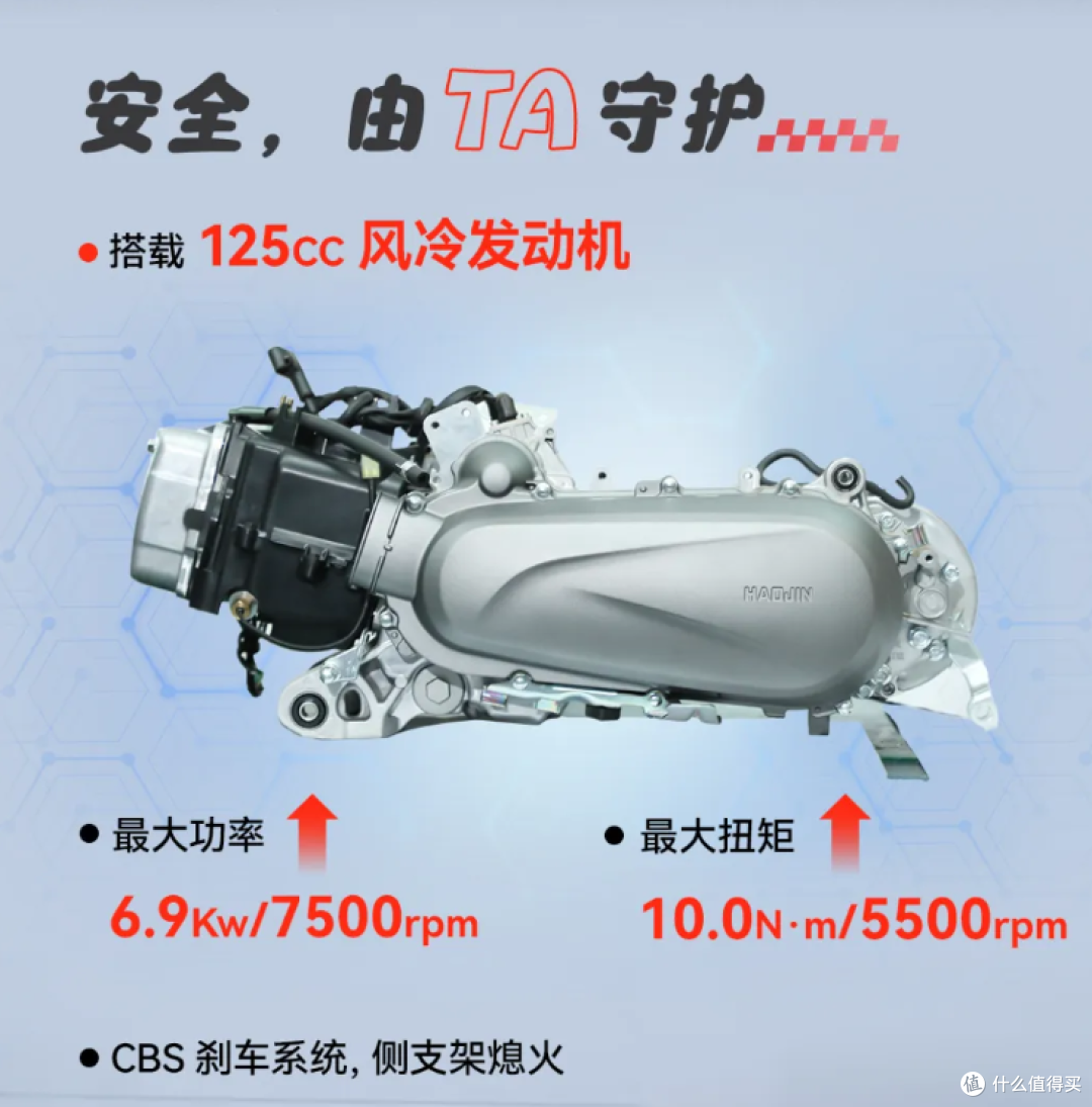 豪进SN09复古甜心踏板车经济实用型摩托车