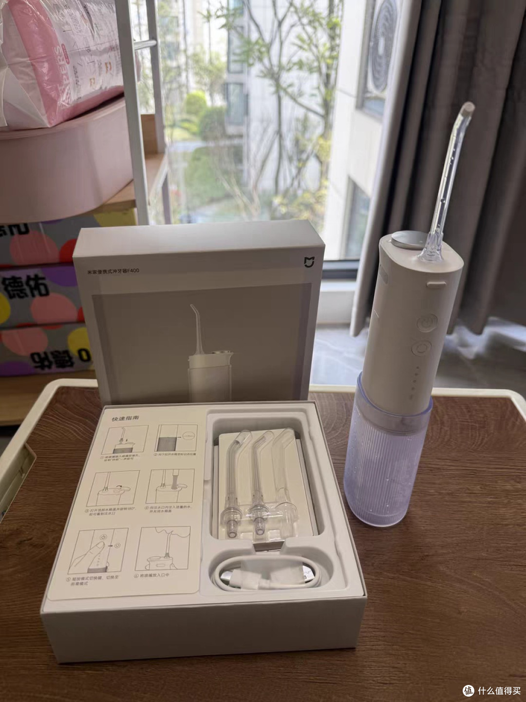 米家小米冲牙器,口腔健康新升级