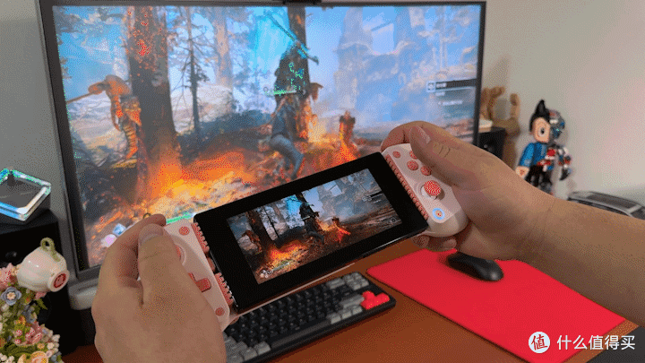 完美跨界,通吃XBOX、PS、Steam、NS四大主流游戏平台的盖世小鸡X5 Lite拉伸游戏手柄