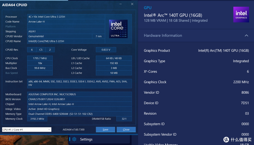 Asus NUC 15 Pro高款测试:经典mini主机+自由扩展