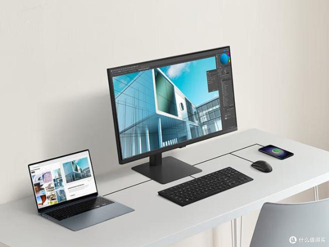 USB PD 3.1 140W快充，一线直连更便捷，品牌一线通显示器可选