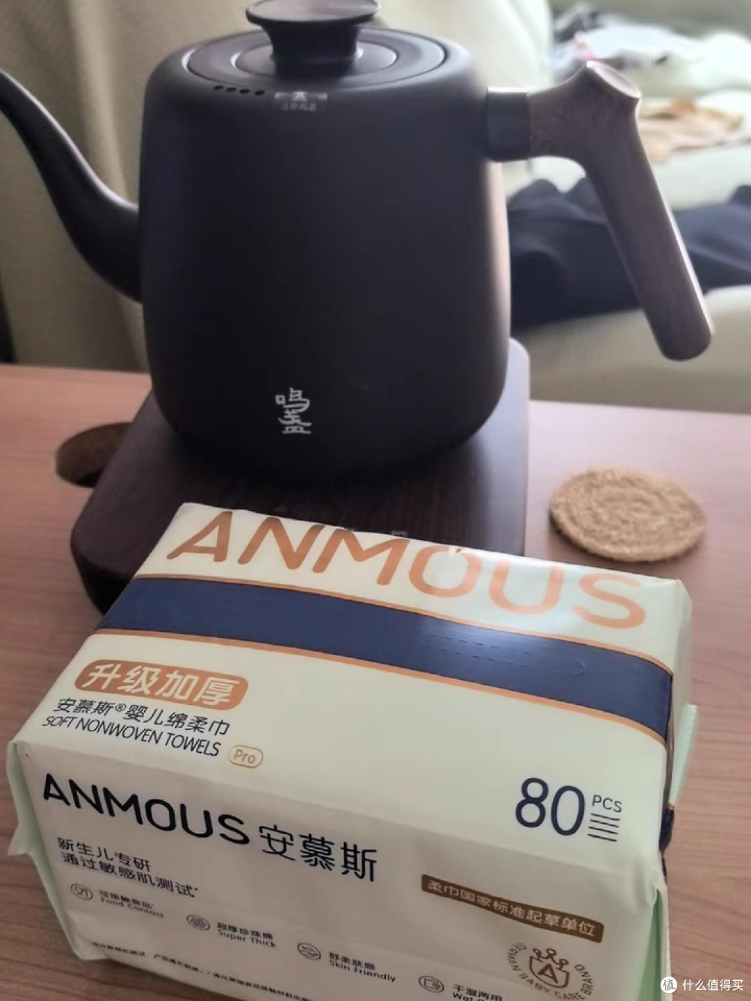 安慕斯婴儿绵柔巾干湿两用实测:新生儿手口屁清洁的贴心之选