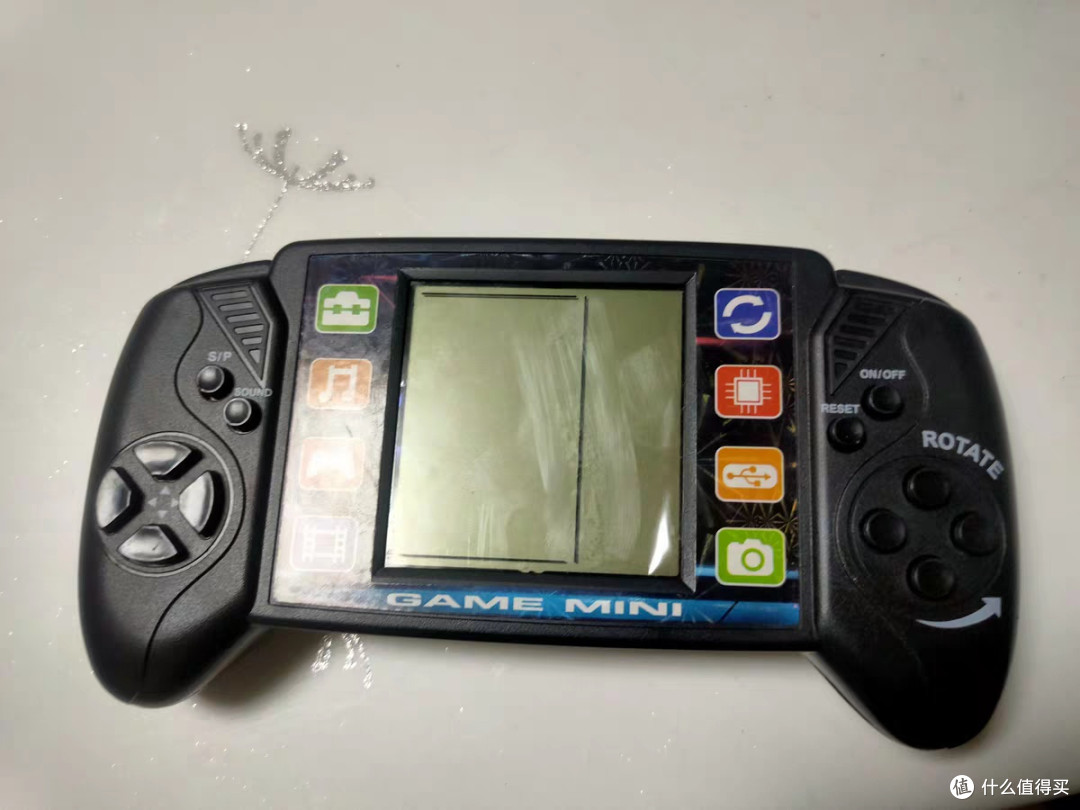 带手柄的经典俄罗斯方块游戏机你玩过吗?