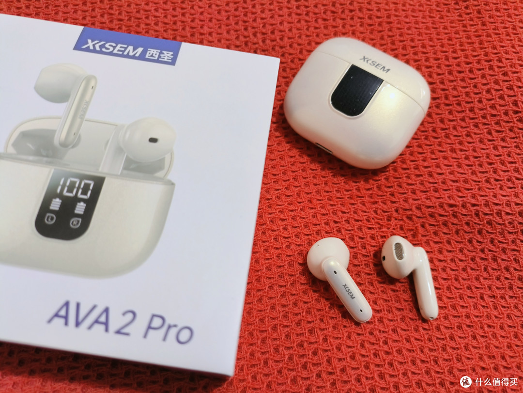 西圣AVA2Pro半入耳降噪蓝牙耳机,音质降噪优秀价格亲民