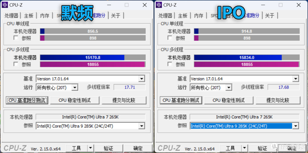 Intel IPO技术协同优化实测：一键获得高达20%代差级全域性能提升