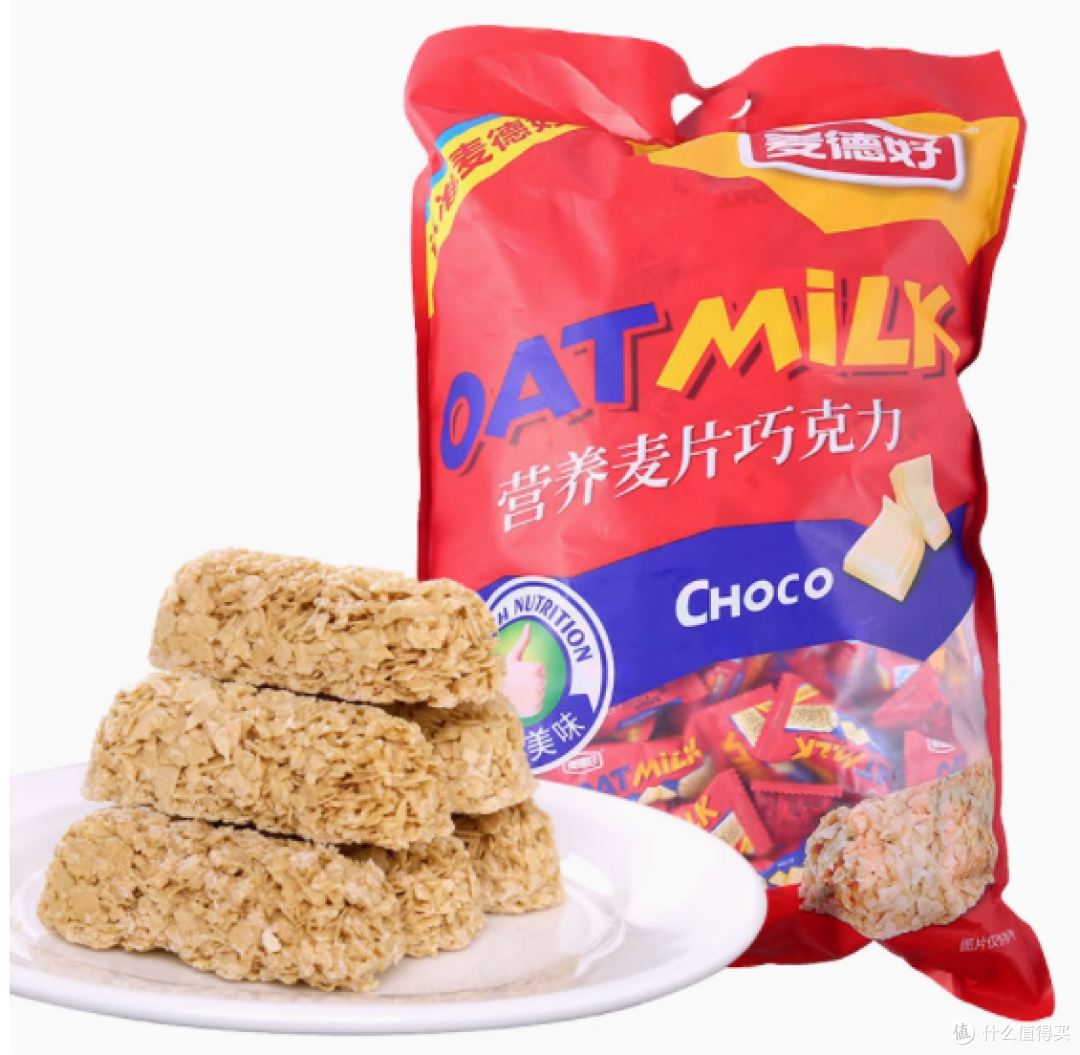 麦德好旗舰店原味燕麦巧克力 2500g:甜蜜与健康的完美融合