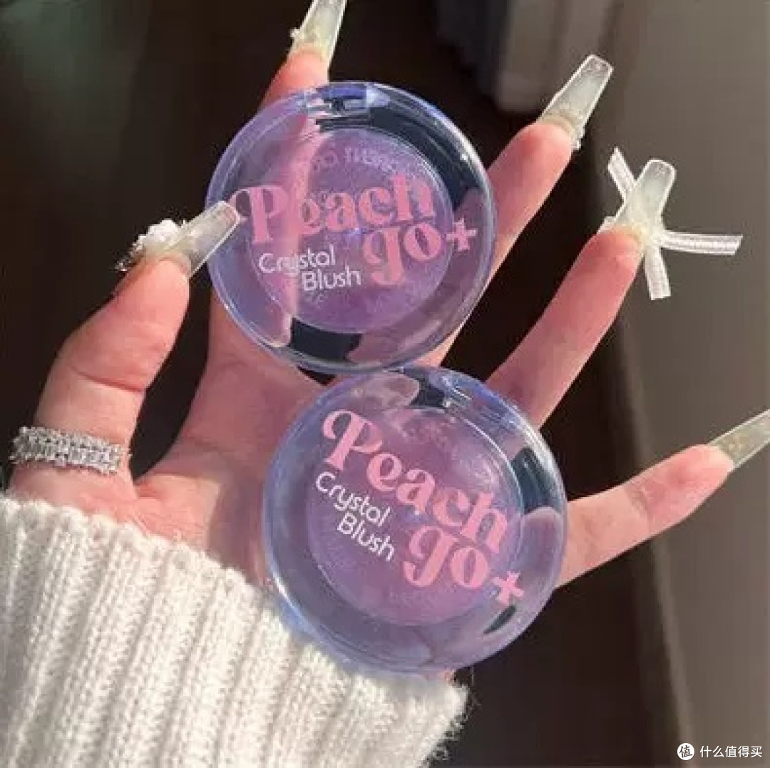 泰妹透明水晶温变色腮红泥：腮红界的“魔法精灵”