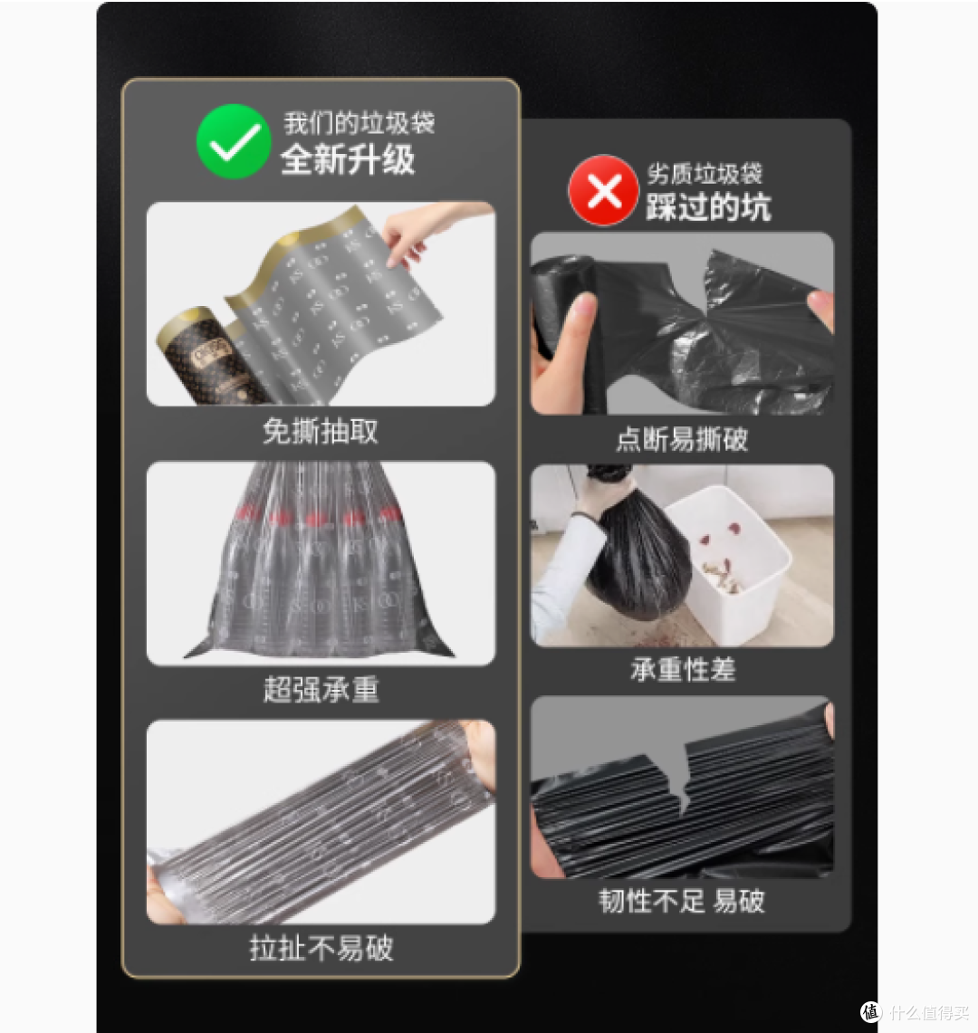 欧凯斯旗舰店免撕抽绳式厨房垃圾袋——厨房清洁新主张