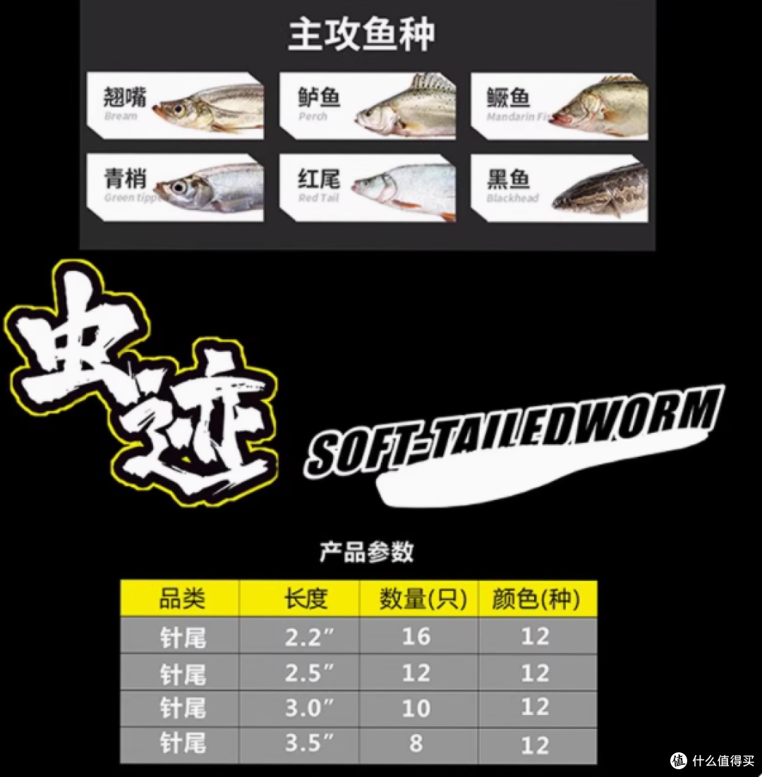 GUIDEPOST 路标虫迹针尾直尾路亚软饵:黑坑与自然水域的致胜之选