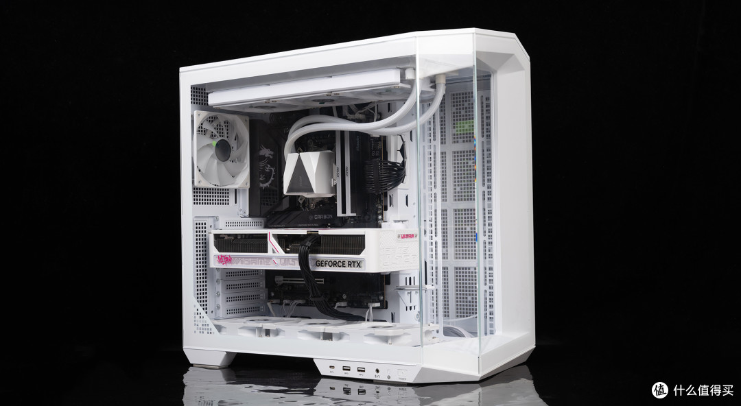 RTX 50系显卡的金牌搭档,微星MPG A1000GS PCIE5暗黑电源体验
