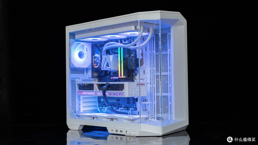 RTX 50系显卡的金牌搭档,微星MPG A1000GS PCIE5暗黑电源体验