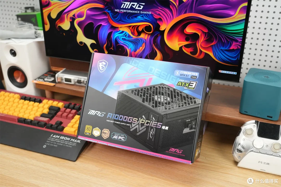 微星 MPG A1000GS PCIE5暗黑电源,藏着哪些让硬件狂飙的秘密?