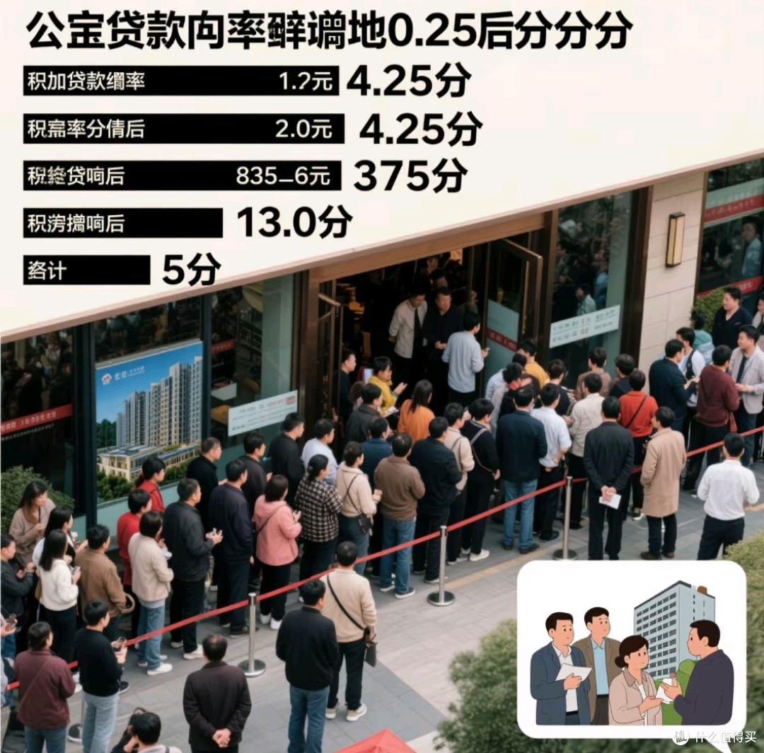 公积金贷款利率降0.25个百分点,对咱购房者意味着什么?