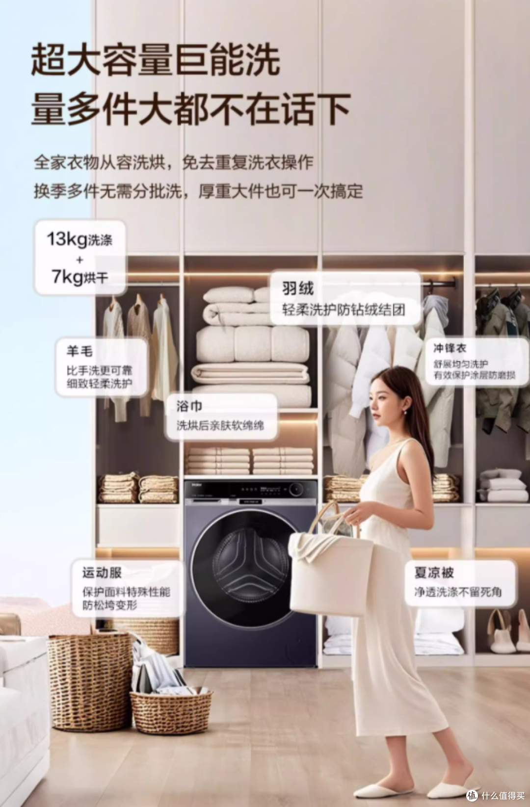 洗衣机、洗烘套装、洗烘一体机选购攻略,海尔国补怎么买一文看懂