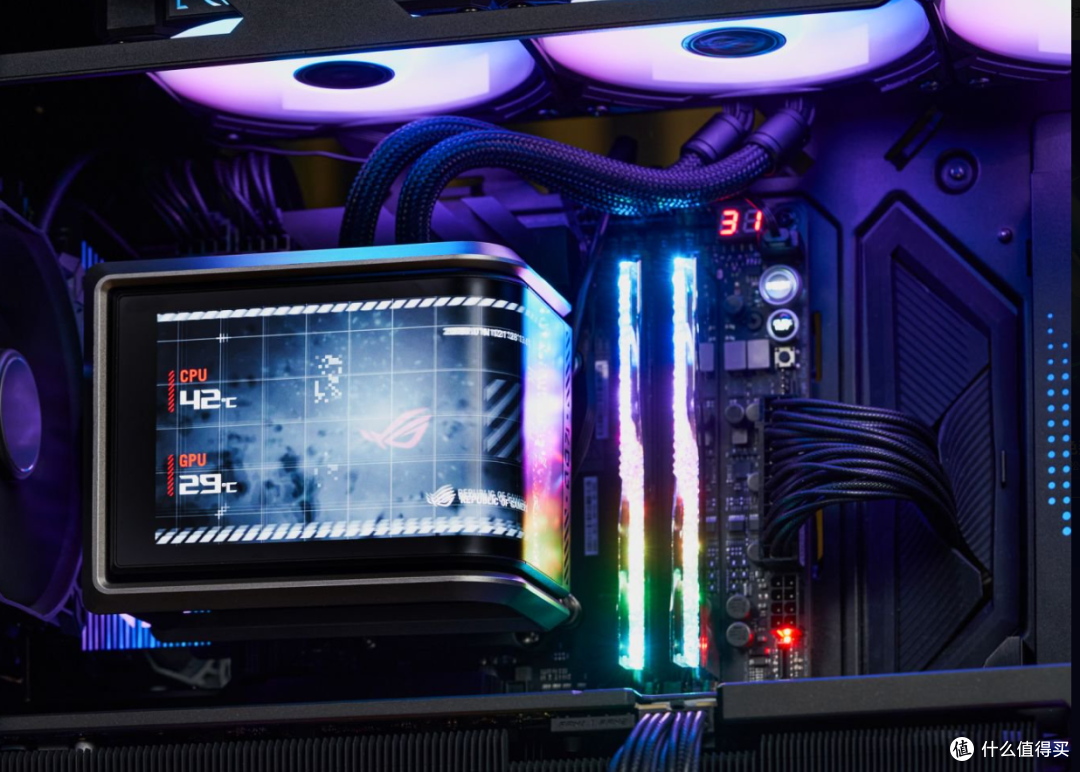 旗舰新品震撼登场，装机首选ROG RYUO龙王4曲面屏水冷