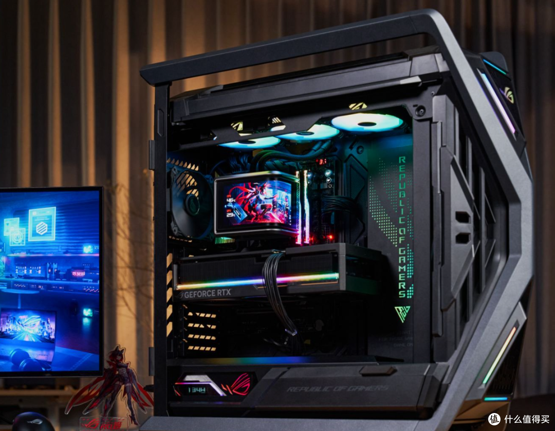 旗舰新品震撼登场，装机首选ROG RYUO龙王4曲面屏水冷