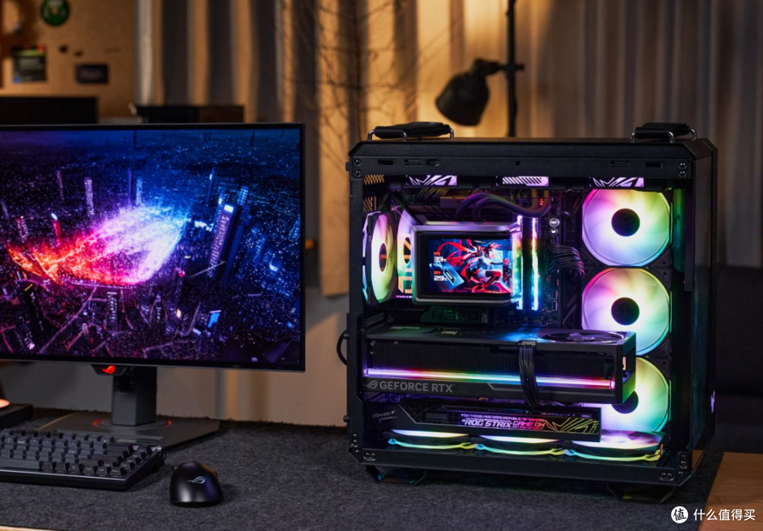 旗舰新品震撼登场，装机首选ROG RYUO龙王4曲面屏水冷