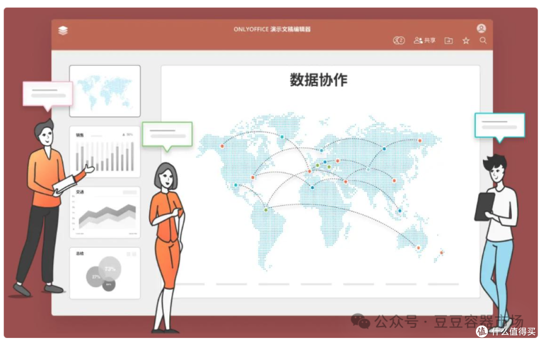 使用ONLYOFFICE管理您的私人办公室系列-3.团队无缝协同ppt文档