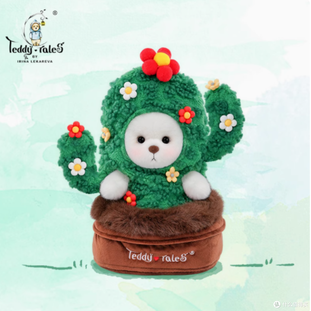 探索夏日奇迹,与莉娜熊共赴仙人掌之约——TeddyTales20cm娃衣
