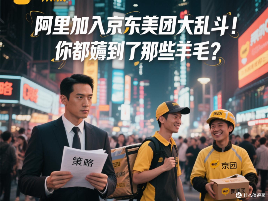 阿里加入京东美团大乱斗，你都薅到了那些羊毛？我薅到了这些！