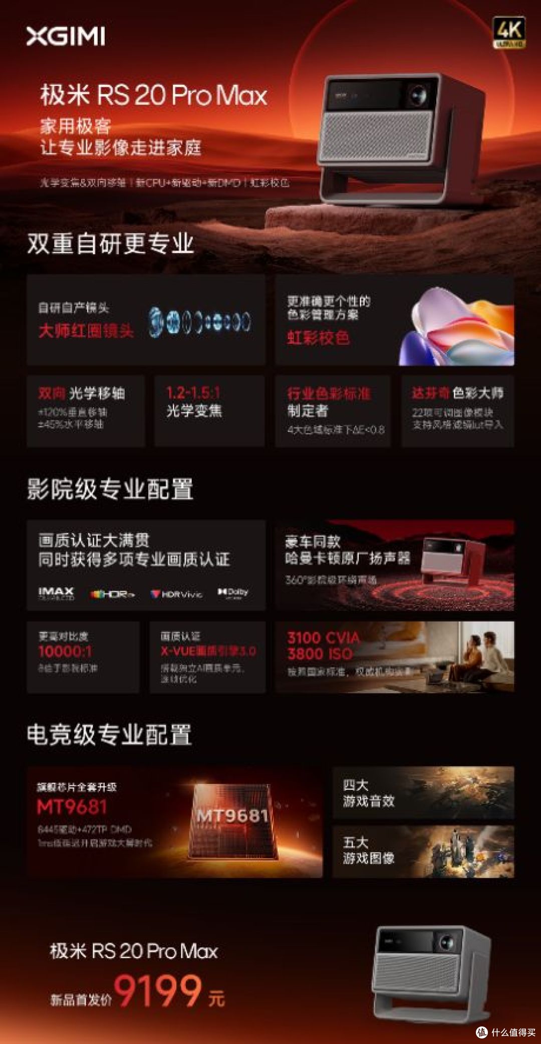 极米RS 20系列:用无损4K与沉浸式游戏体验开启家庭娱乐新纪元