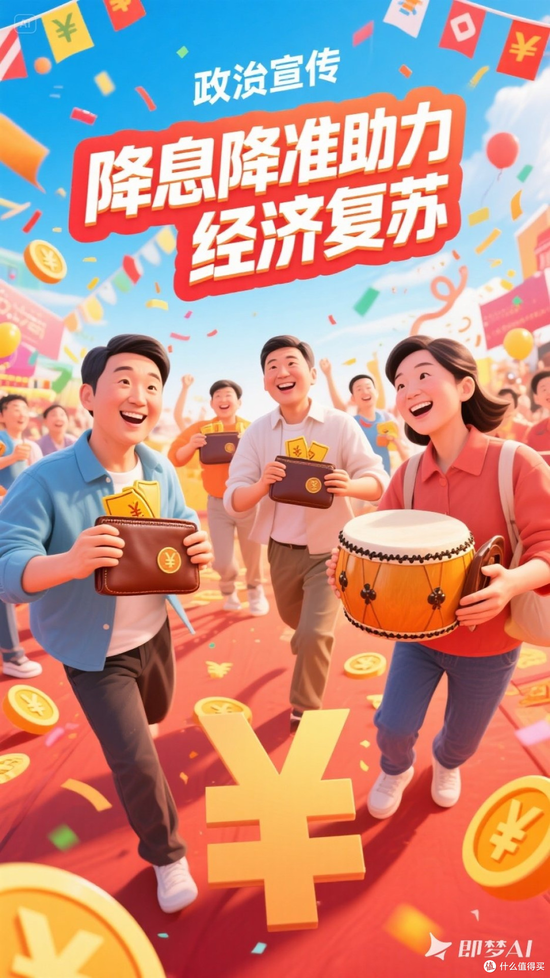 降息降准助力经济复苏，百姓钱包鼓起来！